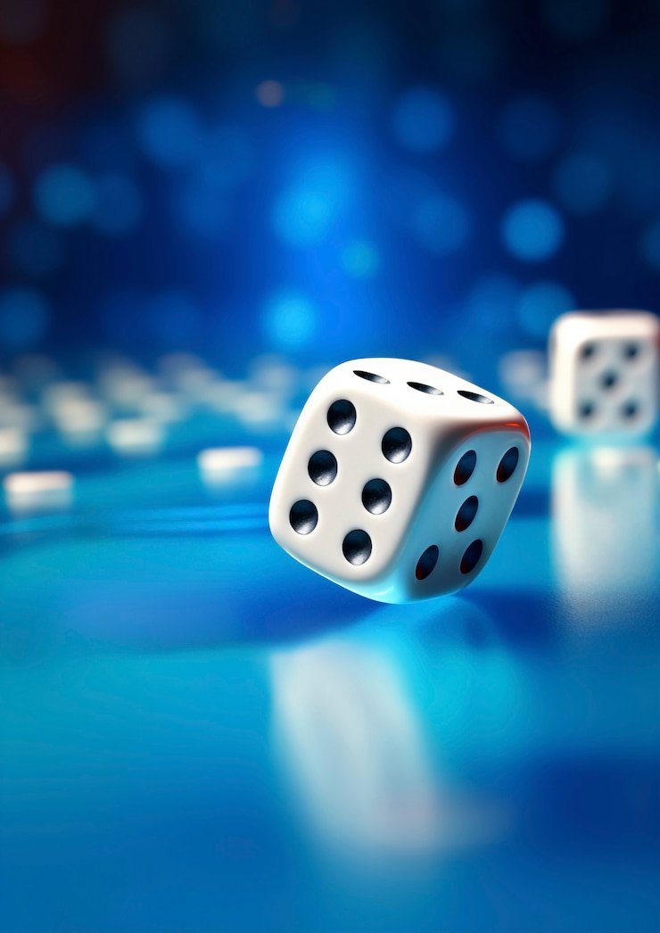 Roda roulette dengan angka di studio dealer langsung